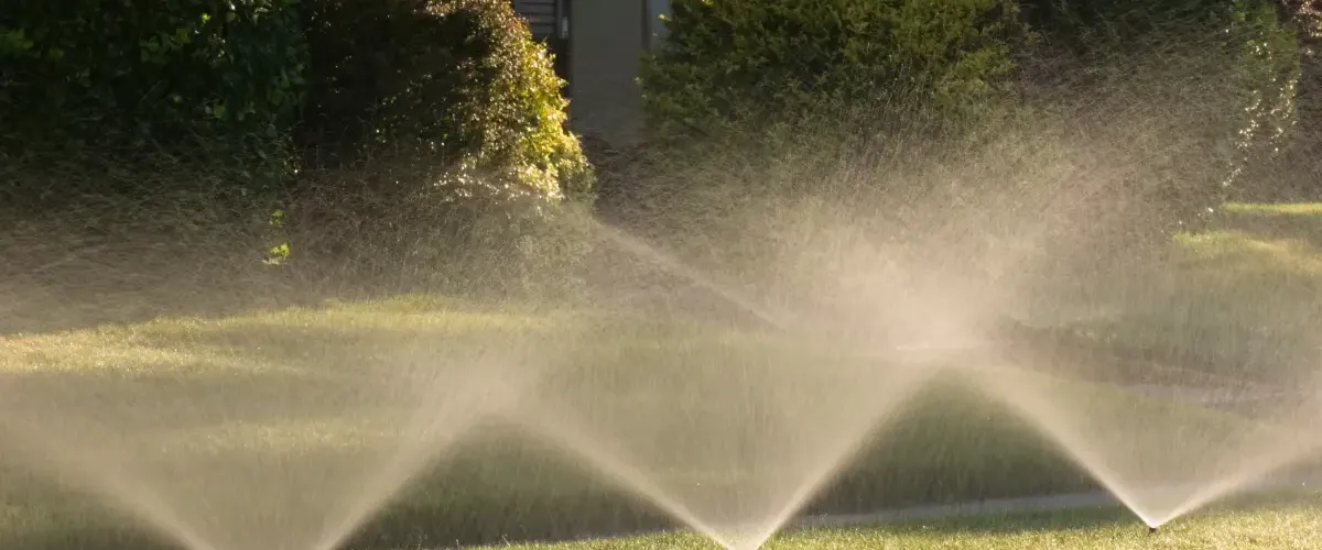 Landscape sprinkler systems can create a drainage problem is not propertly installed and managed.